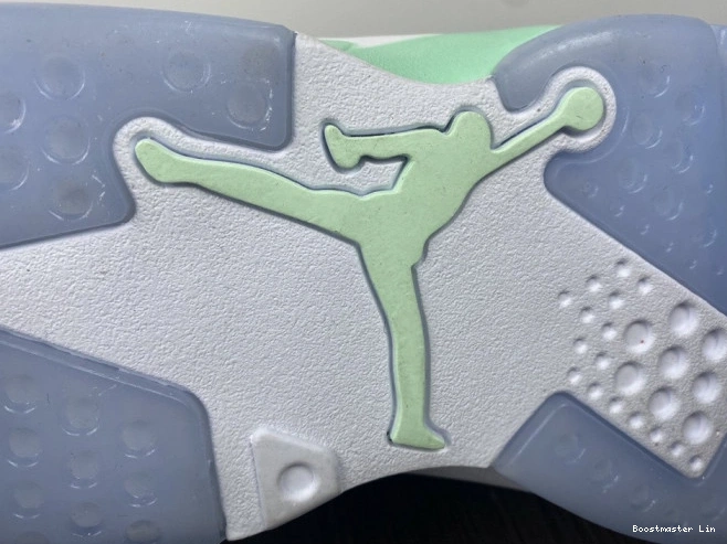 Boostmaster lin Foam Jordan DQ4914-103 WMNS Air 6 Mint 0805